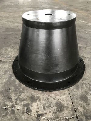 Parafango de goma marí de con